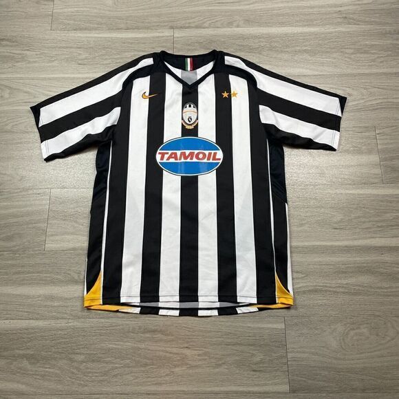 Vintage Juventus Jersey Mens Extra Large White Nike Scudetto Centenario Soccer - Picture 1 of 13